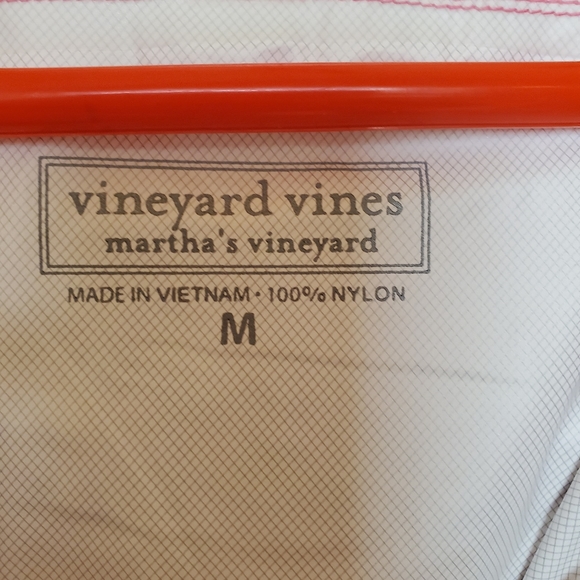 Vineyard vines women's pink rain jacket/coat - Picture 7 of 12